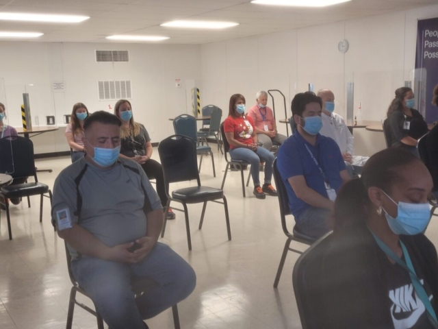 Corporate Meditation session At Abbvie Pharmaceutical in Waco 2022