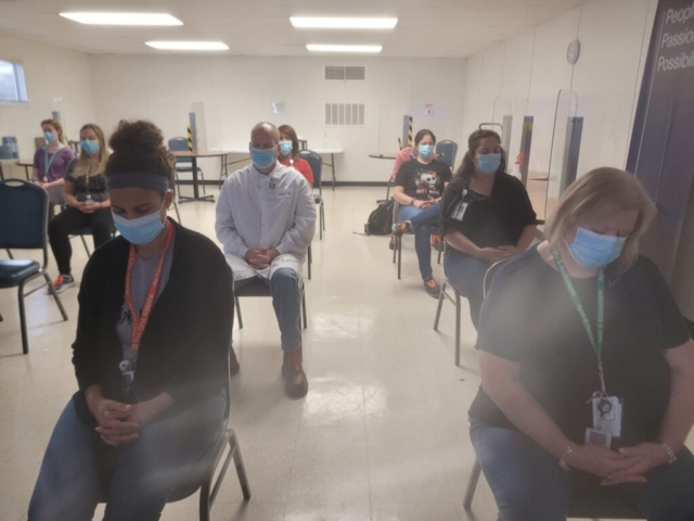 Corporate Meditation session At Abbvie Pharmaceutical in Waco 2022