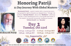 Read more about the article Inspired by Patriji – A 21 Days Journey with Global Masters Reflect on Patriji’s Teachings.