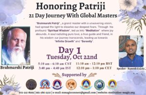 Read more about the article Inspired by Patriji – A 21 Days Journey with Global Masters Reflect on Patriji’s Teachings.