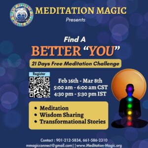 Read more about the article Find a Better You – Free 21-Day Meditation Challenge