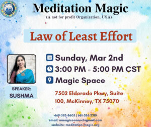 Read more about the article Free in-person Meditation Program