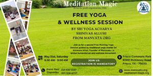 Read more about the article A Rejuvenating Morning of Free Yoga, Breath Techniques & Meditation