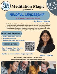Read more about the article Mindful Leadership by Bindu Chintha