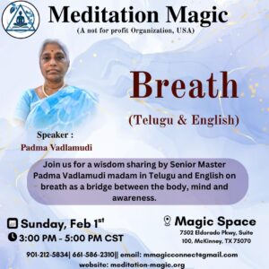 Read more about the article Magic Space – Free Meditation & Wisdom Sharing at McKinney